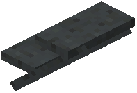 Hollow Stairs Black Concrete