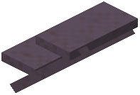 Hollow Stairs Purple Concrete