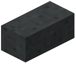Horizontal Column Black Concrete