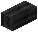 Horizontal Column Black Wool