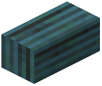 Horizontal Column Blue Metal