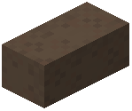 Horizontal Column Brown Concrete