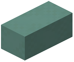 Horizontal Column Cyan Concrete