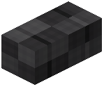 Horizontal Column Decorative Black Wool