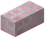 Horizontal Column Embbed Magenta Pale Bricks