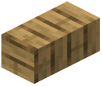 Horizontal Column Oak Planks