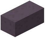 Horizontal Column Purple Concrete