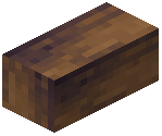 Horizontal Column Raw Spruce Wood