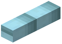 Horizontal Pole A Light Blue Blindwall