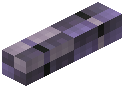 Horizontal Pole Decorative Purple Wool