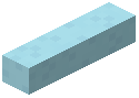 Horizontal Pole Light Blue Concrete