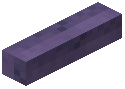 Horizontal Pole Purple Wool