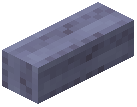 Horizontal Post Blue Wool