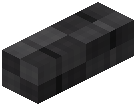 Horizontal Post Decorative Black Wool