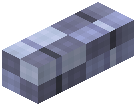 Horizontal Post Decorative Blue Wool