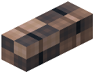 Horizontal Post Decorative Brown Wool