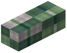 Horizontal Post Decorative Green Wool