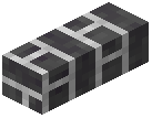 Horizontal Post Embbed Dark Bricks