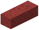 Horizontal Post Red Concrete