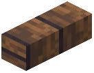 Horizontal Post Stripped Spruce Wood