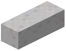 Horizontal Post White Concrete