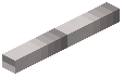 Horizontal Stick A Light Gray Blindwall