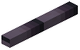 Horizontal Stick A Purple Blindwall