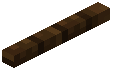 Horizontal Stick Dark Oak Planks