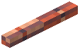 Horizontal Stick Decorative Red Wool