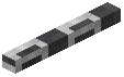 Horizontal Stick Embbed Dark Bricks
