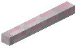 Horizontal Stick Embbed Magenta Pale Bricks