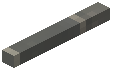 Horizontal Stick Gray Wall