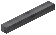 Horizontal Stick Gray Wool