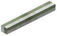 Horizontal Stick Market Block Green