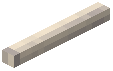 Horizontal Stick Pale Bricks 1