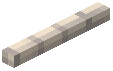 Horizontal Stick Pale Bricks 3