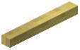 Horizontal Stick Raw Bamboo