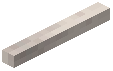 Horizontal Stick Raw Birch Wood
