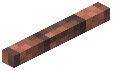 Horizontal Stick Red Bricks