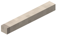 Horizontal Stick Smooth Sandtile