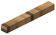 Horizontal Stick Stripped Oak Wood
