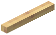 Horizontal Stick Yellow Wool