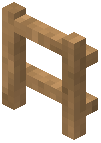 Ladder Raw Oak Wood