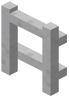 Ladder White Concrete