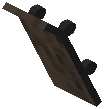Leaned Skateboard Raw Dark Oak Wood