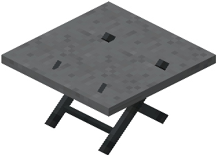 Medium Table Gray Concrete