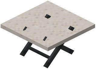 Medium Table Light Gray Concrete