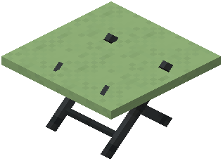 Medium Table Lime Concrete