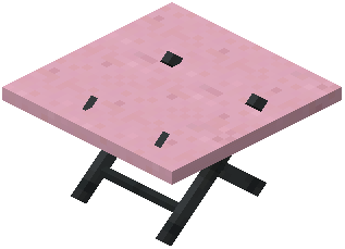 Medium Table Pink Concrete