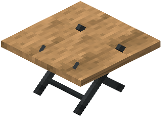 Medium Table Raw Oak Wood